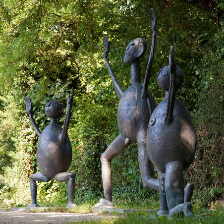 Heinrich Kirchner Skulpturengarten – Bild des Hoffens